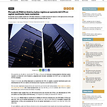 Mercado de M&A en Am�rica Latina registra un aumento del 13% en capital movilizado hasta noviembre